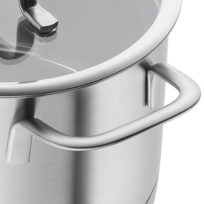 Jogo de Panelas em Aço Inox Zwilling Trueflow 5 Peças...