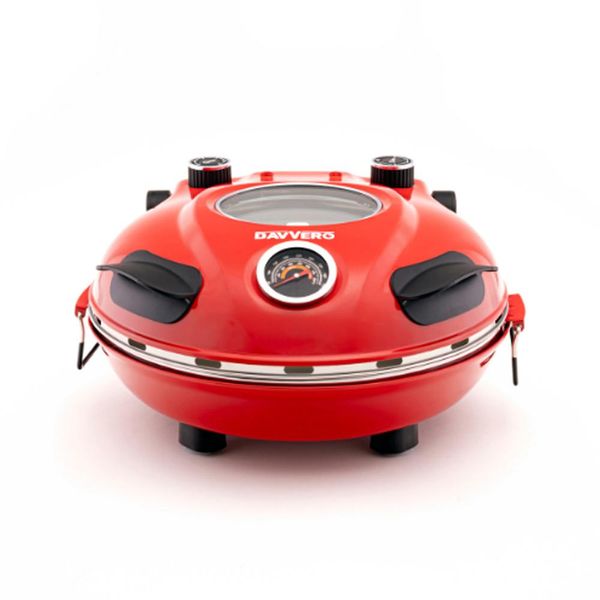Forno elétrico para pizza em até 4 minutos Davvero Labravia 220v vermelho