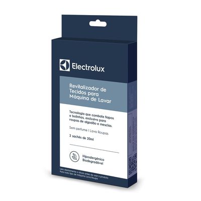 Kit de 2 Revitalizadores de Tecidos Electrolux 20ml para Máquina de Lavar