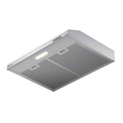 Depurador de Ar Electrolux 60 cm Inox Alto Poder de Sucção, Luz LED e Filtragem Dupla (DE6SS) 220V