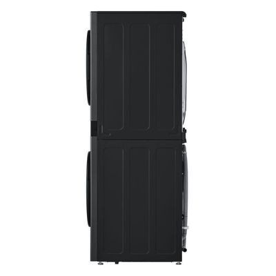 Lava e Seca Torre WashTower 14kg Black Inox 127V