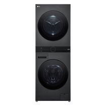 Lava e Seca Torre WashTower 14kg Black Inox 127V