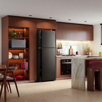 Geladeira Brastemp BRM62AE Smart Frost Free Duplex 512L Black Inox Bivolt