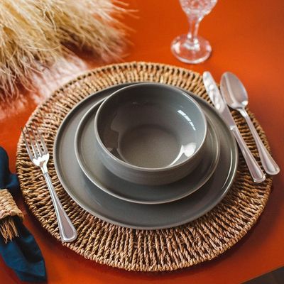 Sousplat de Fibra Wolff Mesa Natural - 38 cm
