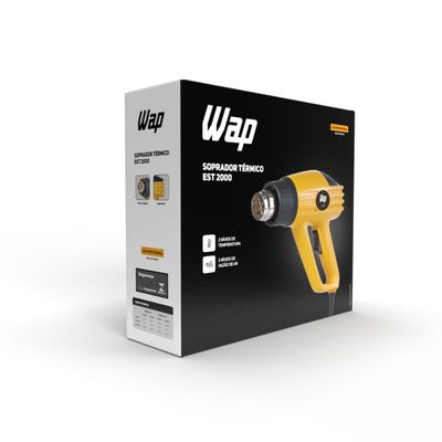 Soprador Térmico Profissional WAP EST2000 1500W amarelo e preto / 110