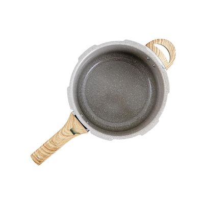 Panela de Pressão Brinox Ceramic Life Pressure Indução Antiaderente 4,2 Litros Areia