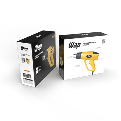Soprador Térmico Profissional WAP EST2000 1500W amarelo e preto / 220