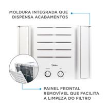 Ar-Condicionado de Janela Midea QCL078BB 7.500 BTUs