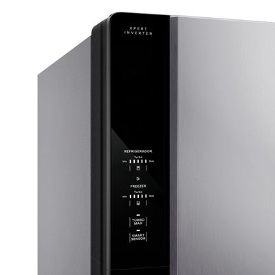Geladeira Brastemp BRE66AK Smart Frost Free Inverse 500L Inox Bivolt