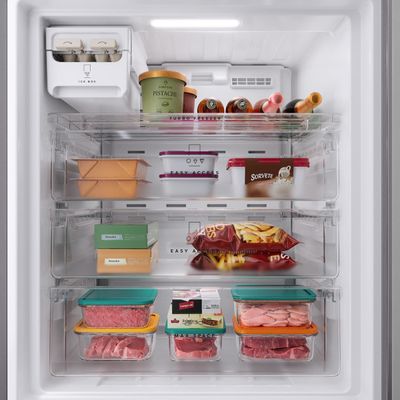 Geladeira Brastemp BRE66AK Smart Frost Free Inverse 500L Inox Bivolt