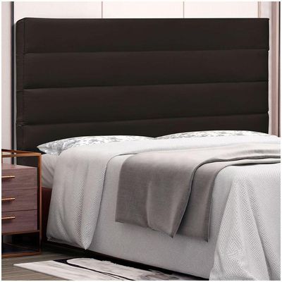 Cabeceira La Italiana Para Cama Box King 195 Cm Corino - D'rossi Cor Marrom