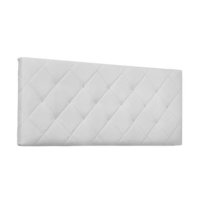 Cabeceira Painel Tânia King 195cm Corino Branco