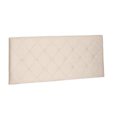 Cabeceira Painel Tânia King 195cm Suede Bege