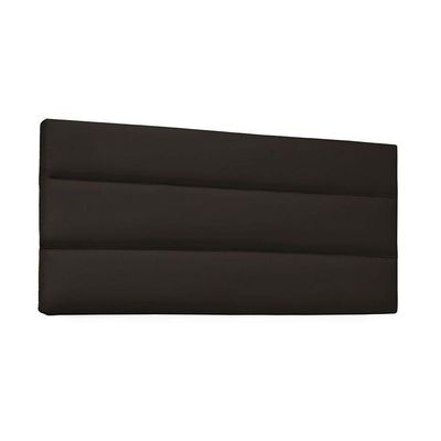Cabeceira Painel La Italiana Solteiro 90cm Corino Marrom