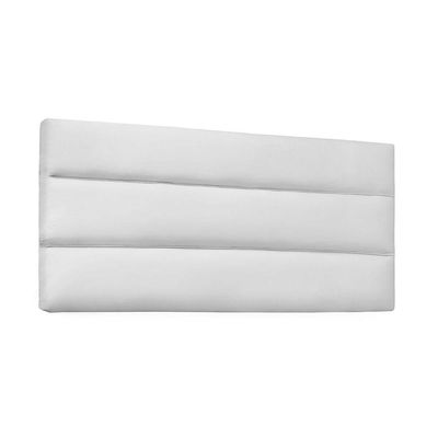 Cabeceira Painel La Italiana Casal 140cm Corino Branco
