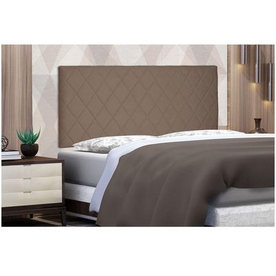 Cabeceira Painel Dubai Queen 160cm Suede Caramelo