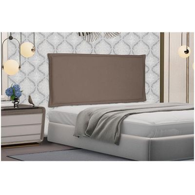 Cabeceira Painel Garden Casal 140cm Suede Caramelo