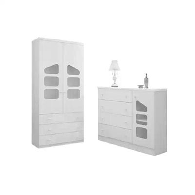 Guarda Roupa Infantil Chiara 2 Portas Branco - Phoenix