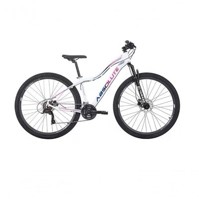 Bicicleta Aro 29 Absolute Hera Feminina Alumínio 21v Freio A Disco Garfo Suspensão Branco 15