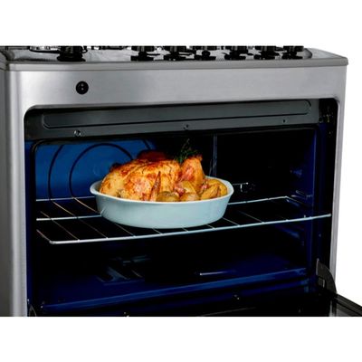 Fogão Consul 5 Bocas CFS5NAR com Mesa de Inox e Acendimento Automático Bivolt - Inox