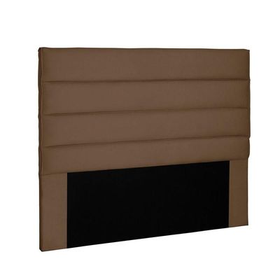 Cabeceira La Italiana Para Cama Box Solteiro 90 Cm Suede Caramelo - D'rossi