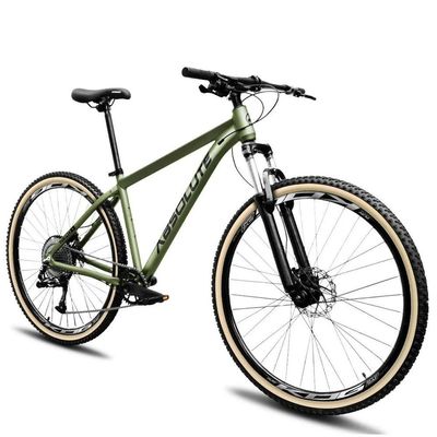 Bicicleta Aro 29 Absolute Nero 5 12v Hollowtech Freio Hidráulico K7 Garfo Trava No Guidão Oliva 21