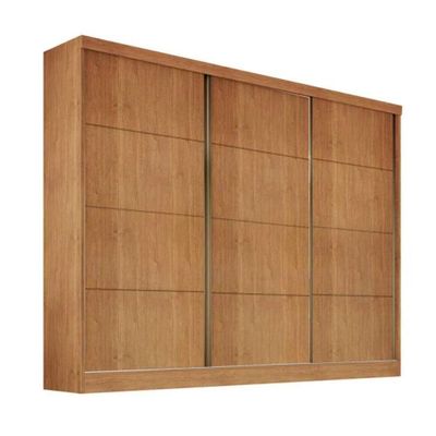 Guarda-roupa 3 Portas 6 Gavetas Nature Bianchi