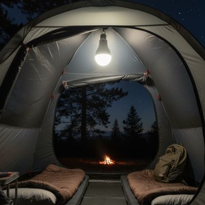 Lâmpada de Emergência LED Inteligente – Iluminação Automática em Falta de Energia