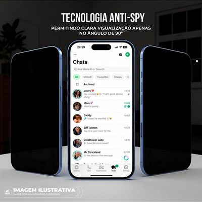 Película para iPhone 17e - Privacidade Hydrogel - Gshield