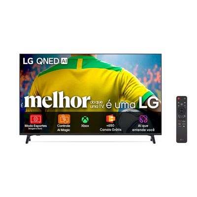 Smart TV 86” LG 4K 86QNED73ASA QNED WebOS 25 AI a7 Gen8