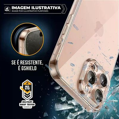 Capa case capinha para iPhone 17E - Crystal Slim - NÃO AMARELA - Gshield