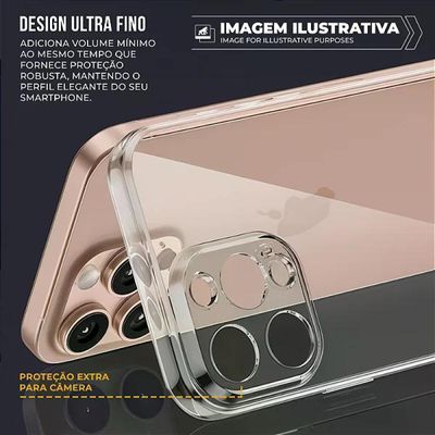 Capa case capinha para iPhone 17E - Crystal Slim - NÃO AMARELA - Gshield