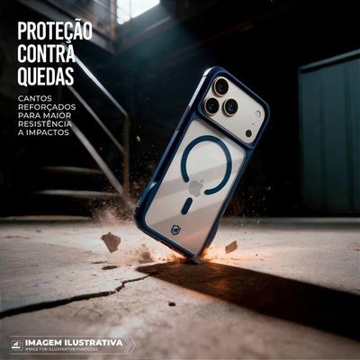 Capa para iPhone 17 Pro Max - Octacore Magsafe - Azul - Gshield