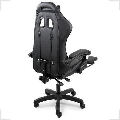 Cadeira Gamer Stillus Ergonômica Oficial Apoio De Pés Preto