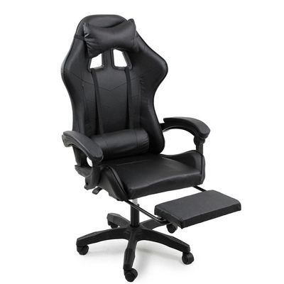 Cadeira Gamer Stillus Oficial Apoio Para Pés Preto