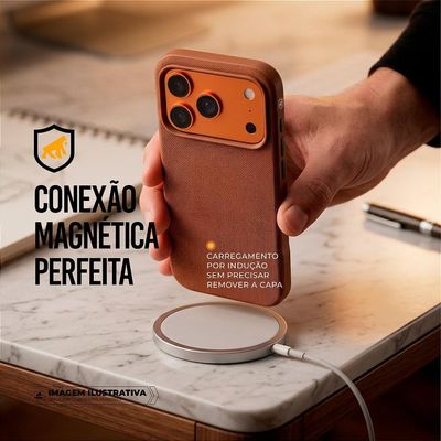 Capa para iPhone 17 Pro Max - Woov - Marrom - Gshield