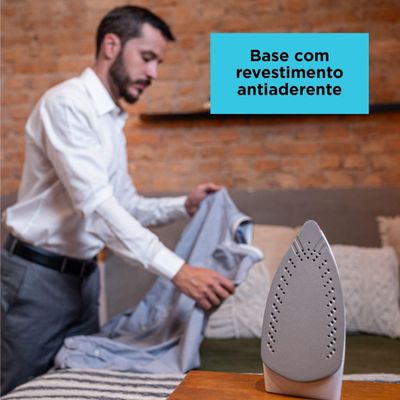 Ferro de Viagem Black+Decker FXVG1-BR a Vapor e a Seco Vermelho Bivolt