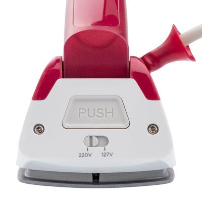 Ferro de Viagem Black+Decker FXVG1-BR a Vapor e a Seco Vermelho Bivolt