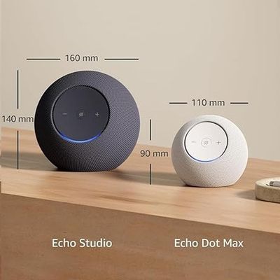Echo Studio 2ª Geração Amazon Alexa Smart Speaker Dolby Atmos Grafite