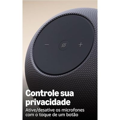 Echo Studio 2ª Geração Amazon Alexa Smart Speaker Dolby Atmos Grafite
