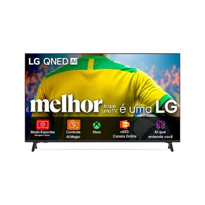 Smart TV 86” LG 4K 86QNED73ASA QNED WebOS 25 AI a7 Gen8