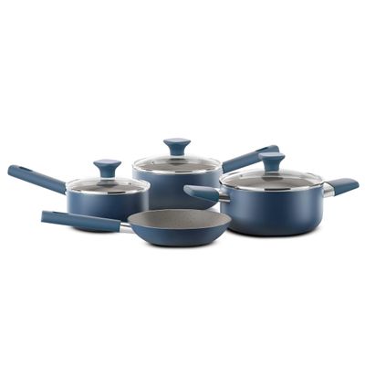 Conjunto de Panelas Euro Home Intense 4 Peças Azul