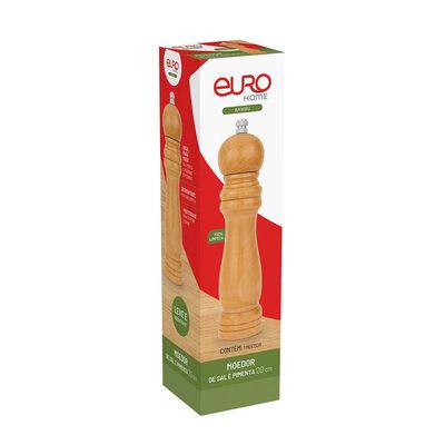 Moedor de Sal e Pimenta Euro Home 20cm Bambu