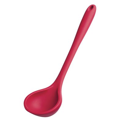 Concha Terrina Euro Home Silicone Vermelha com Cabo Metal