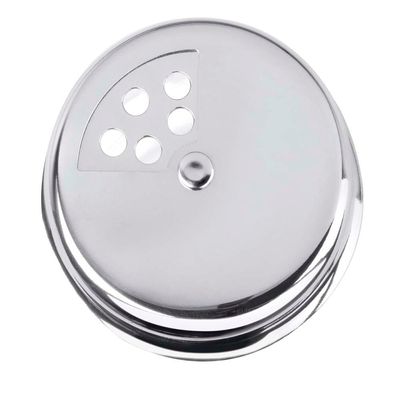 Queijeira com Tampa Forma em Vidro e Inox - 160 ml Transparente