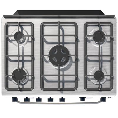 Fogão de Piso 5 Bocas Suggar Select Grill Tripla Chama Inox Inox / 220
