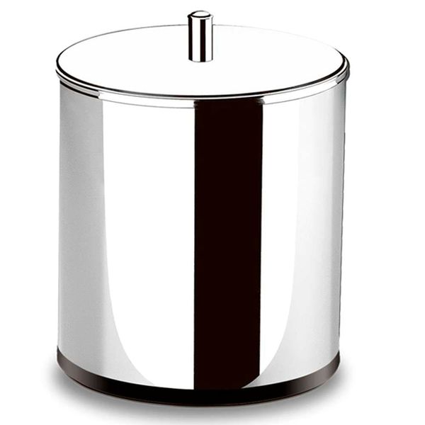 Lixeira Brinox Decorline com Tampa em Aço Inox 15 x 20 cm - 3,2L
