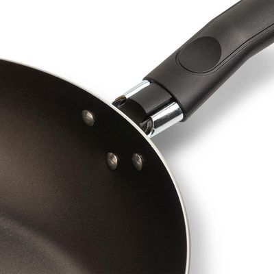 Panela Wok Brinox Fun 24cm Terracota