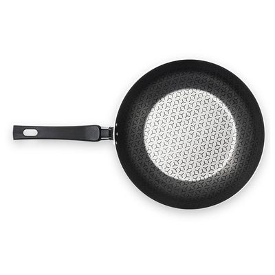Panela Wok Brinox Anis Antiaderente Pro-Flon 4,1L 28cm Borgonha