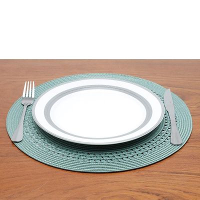 Lugar Americano Redondo Wolff Poliéster 38 cm Verde